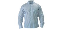 Yarn Dyed Check Business Shirt - Long Sleeve W/ Pocket