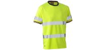 Taped Hi Vis Polyester Mesh T-Shirt-L
