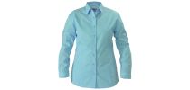 Women'S Poplin Business Shirt - Long Sleeve
