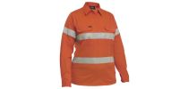 Women's Taped Hi Vis Cool Lightweight Closed Front Shirt