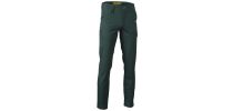 Stretch Cotton Drill Cargo Pants - Bottle