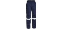 Taped Industrial Engineered Cargo Pants - Navy