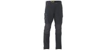 Flx & Move Stretch Utility Zip Cargo Pants - Black