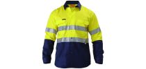 3M Taped Cool Lightweight Shirt - 2 Tone Long Sleeve W/ Gusset Cuff