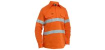 Taped Hi Vis Cool Lightweight Closed Front Shirt