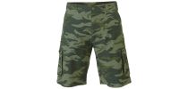 Camo Cargo Short - Flat Front