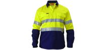 3M Taped Hi Vis Shirt - 2 Tone Long Sleeve
