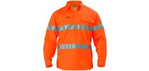 3M Taped Hi Vis Drill Shirt - Long Sleeve W/ Closed Front