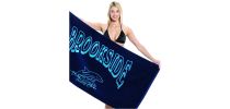 Promotional Velour Beach Towel