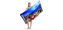 Microfibre Velour Beach Towel