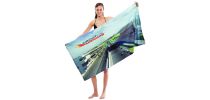 Subli-Cotton Terry Beach Towel