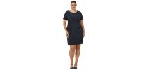 Short Sleeve Dress Wool