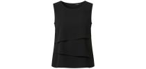 Ladies Sleeveless Layered Top