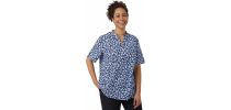 Petal Print Short Sleeve Tunic