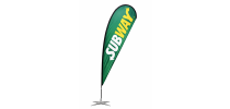 Tear Drop Banners 2M