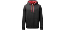 Inner Hood Contrast Fleecy Hoodie