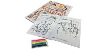 A5 Colouring in Book (12pp + Cover)