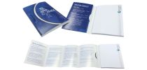 Pamphlet note 4c cover 2c 100 x75mm pad