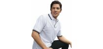 Unisex Adults Double Striped Polo