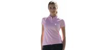 Ladies Pique Knit Fitted Cotton / Spandex Polo