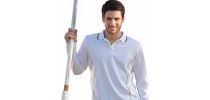 Stitch Feature Essentials-Kids L/S Polo
