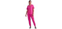 Womens Pink Jogger Scrub Pant