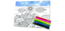 Colour Your Own Magnet (Landscape Orientation)