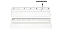 15cm Ruler Magnifying