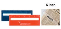 15cm Ruler with Colour and Magnifying