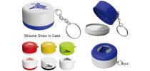 Silicone Straw in Case