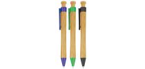 Bamboo Pen Push Button