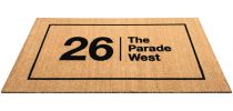Embossed Printed Coir Doormat