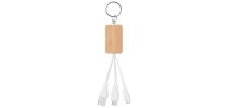 Bamboo Cover Keyring