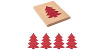 Christmas Tree RPET Felt Holders