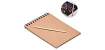 Scratching Notebook and Pen