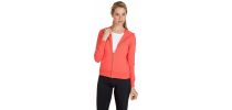 Ladies Spandex Zip Hoodie