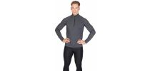 Mens Greatness Half Zip Mock Neck