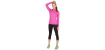 Ladies Greatness Half Zip Mock Neck