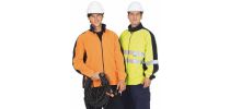 Hi Vis 100% Polyester Polar Fleece Jacket - Hi Vis