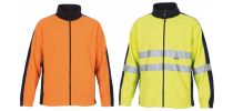 Hi Vis 100% Polyester Polar Fleece Jacket - 3M