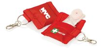 First Aid with CPR Mask Keyring