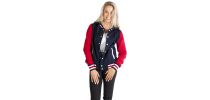 Ladies Varsity Jacket   Hood
