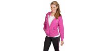 Ladies/Junior Greatness Heather Zip Hoodie