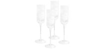 Atticus Ribbed Champagne Glasses