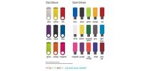 Two Tone Folding USB 2.0 Flash Drive