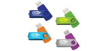 Mix and Match Folding USB 2.0 Flash Drive