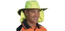 HiVis Hat With Flap
