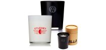 Glass Candle in Cylinder Box