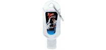60mL Hand Sanitiser with Carabiner - 75% ethyl-alcohol