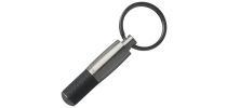 Key Ring Pure Leather Black